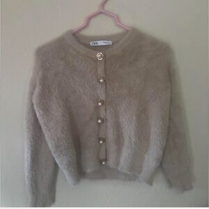 ZARA Fuzzy Sweater